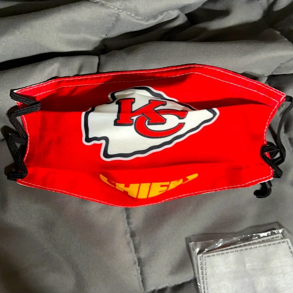 New KC Chiefs face mask